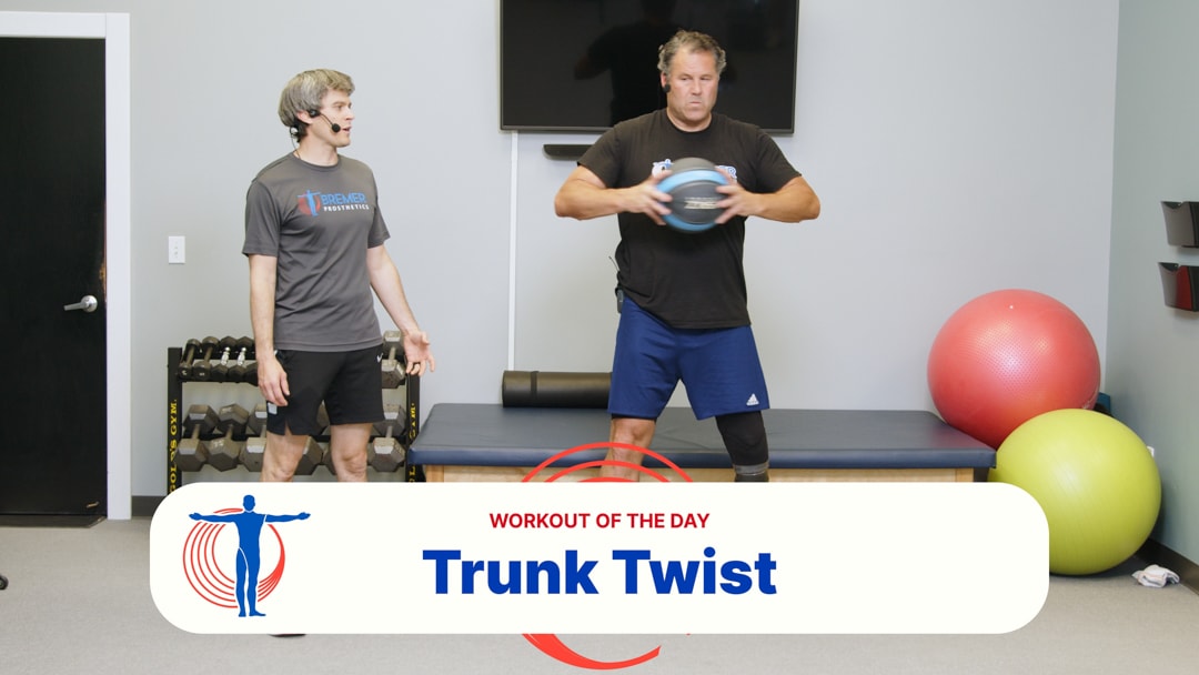 Trunk Twist (Amputee Exercise)